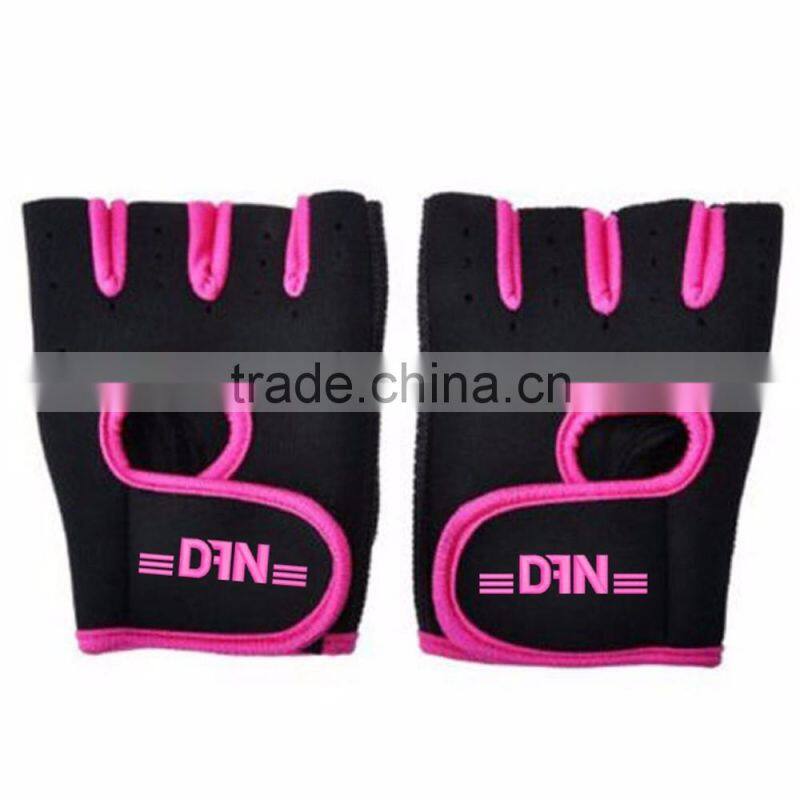 Custom Weight Lifting Gloves Custom Gym fitness gloves embroidery