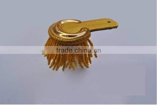 custom cotton blue and yeallow tassel band/military uniform should boards/epaulets