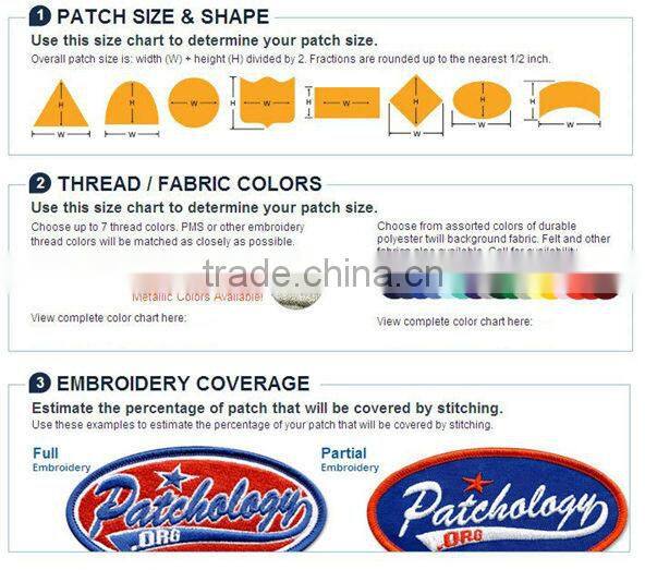 china cheap beautiful custom woven embroidery print patches label