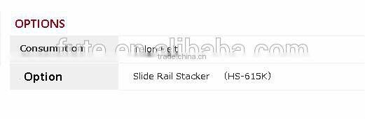 HASHIMA STRAIGHT LINEAR TOP FUSING PRESS HP-600TL