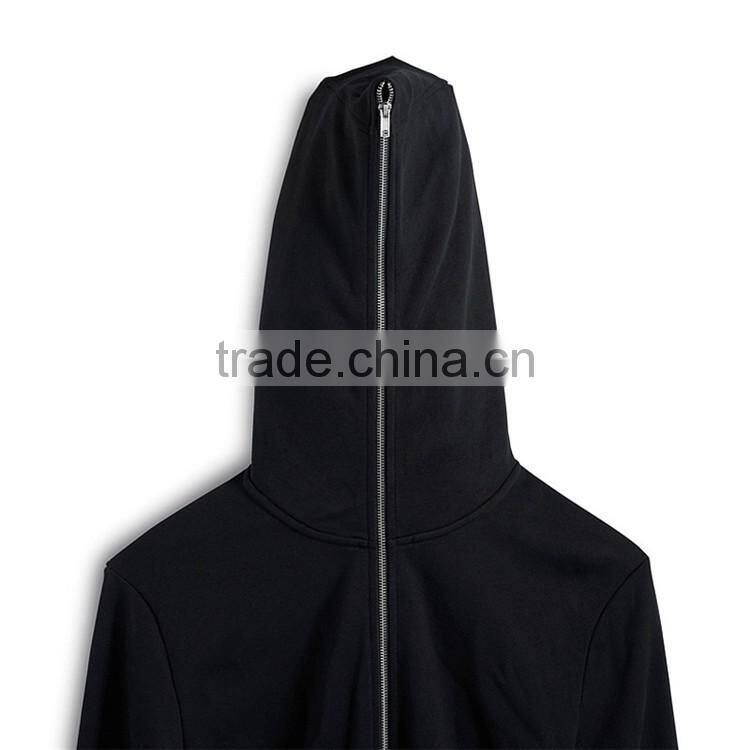 Custom cheap fitness hoodies thin fleece zip up hoodies men