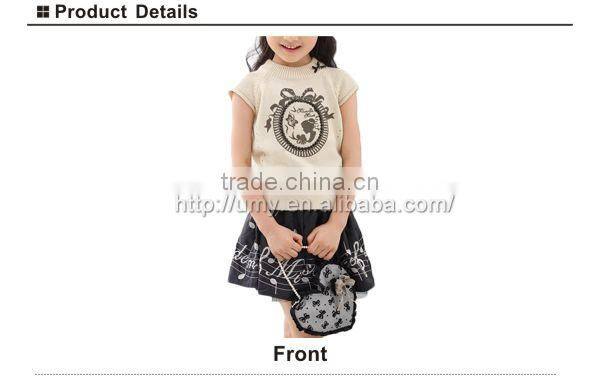 Baby girl short sleeve knitting patterns children sweater