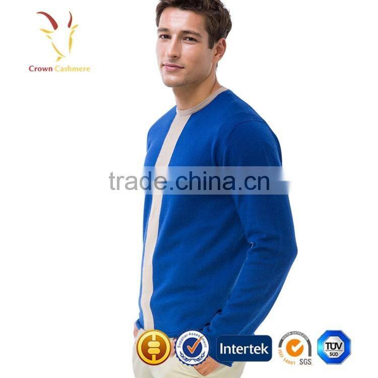 Handsome Mens Woolen Cheap Cashmere Thick Sweater