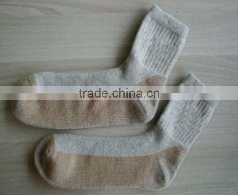 Thermal thick socks - copper yarn