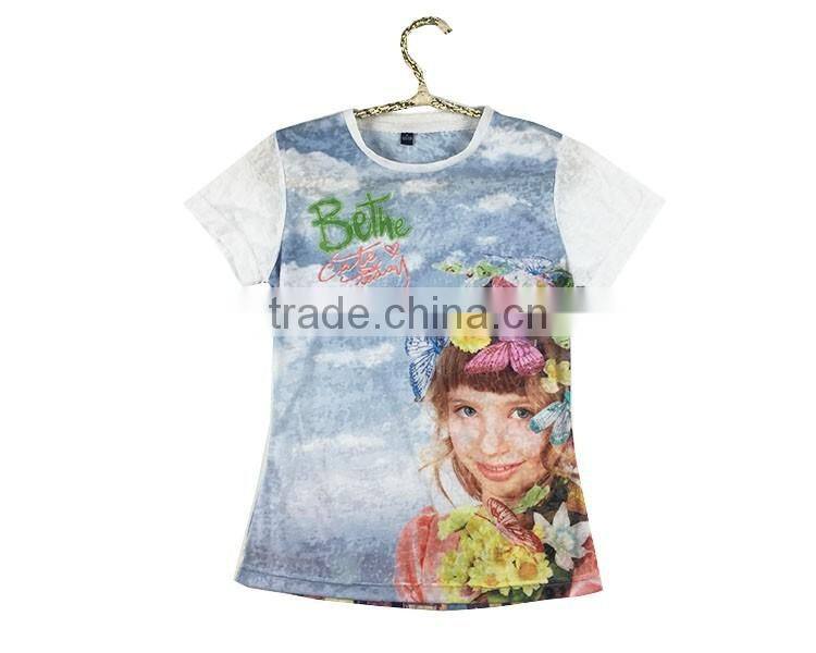 2016 kids clothes girl dress t-shirt wear manufacturers