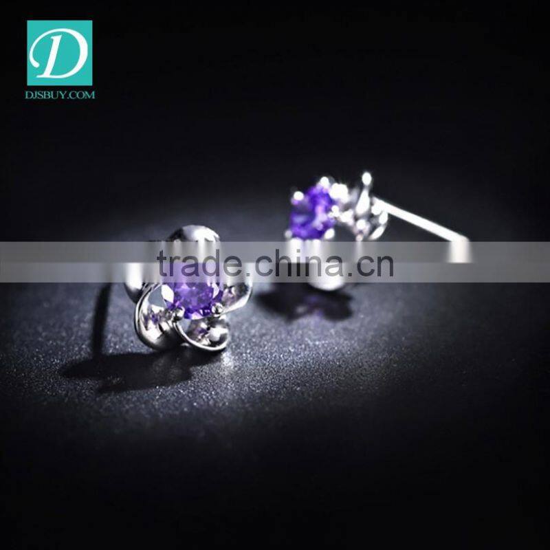 Cheap Chinese Earring Women Silver Stud Earrings