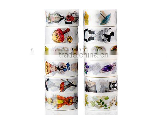 12 patters Japan washi tape 2cm*10m decorative paper tape