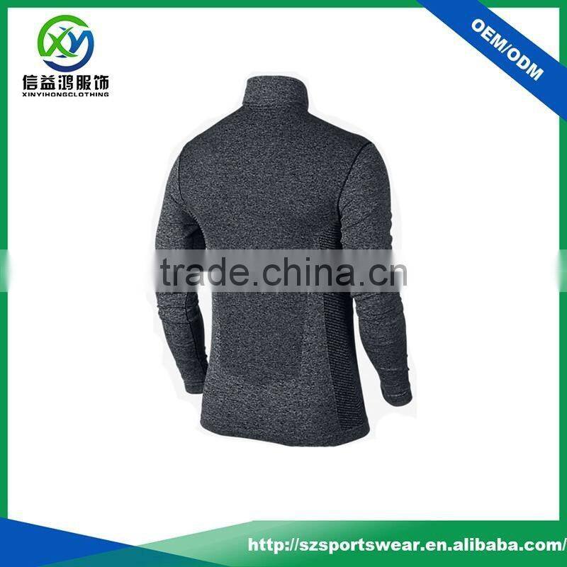 2017 Hot selling polyester dry fit mens breathable pullover windbreaker / gym hoodie
