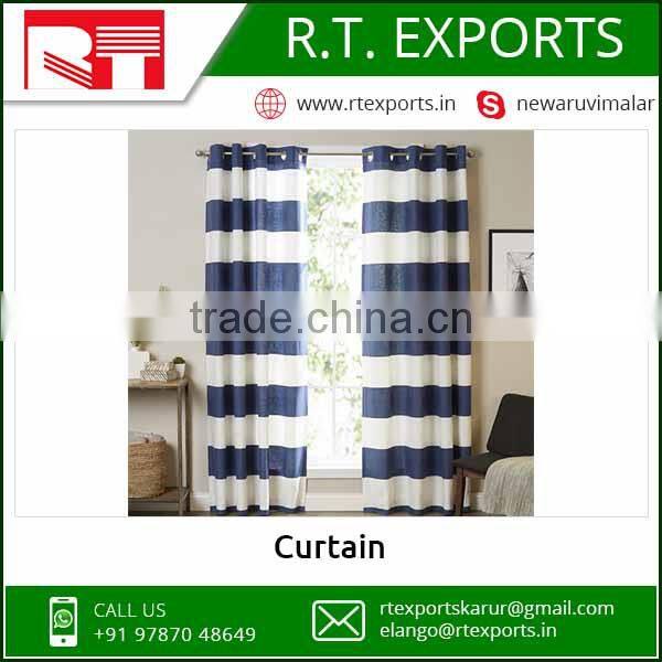 Customized Polyester Cotton Curtain for Home and Office Use