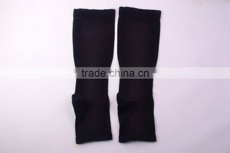 Unisex Nurse Everyday Wearing Knee high 15-20 mm/HG Bonvolant Compression Socks Without Toe