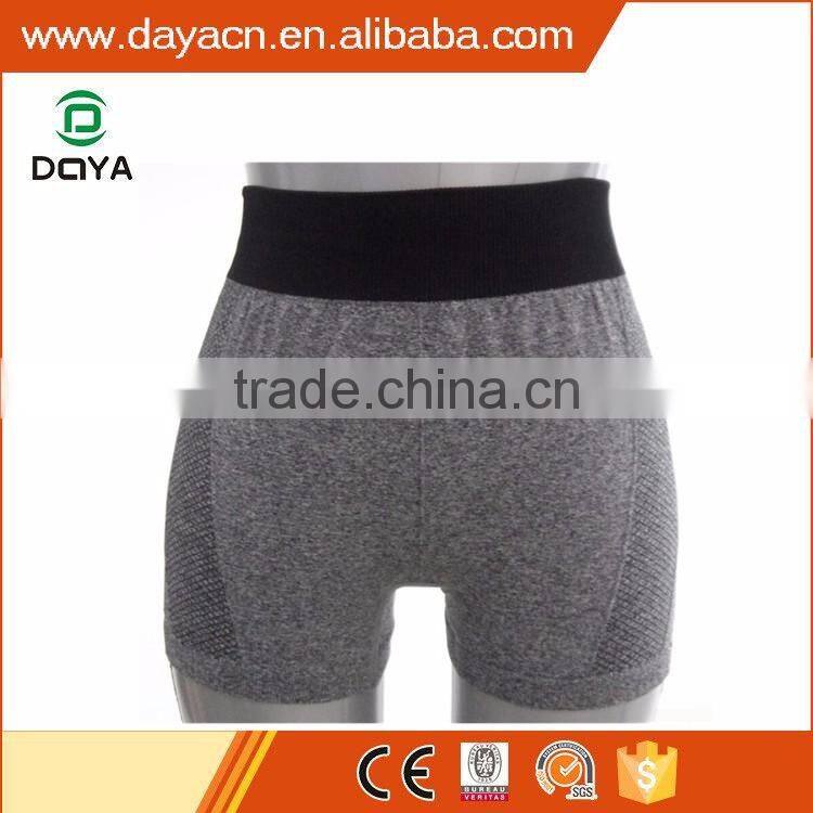 High quality running shorts seamless jacquard fitness shorts
