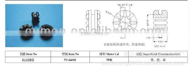 rubber protective ring,electric wire grommet