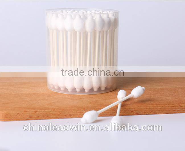100% cotton disposable safety cleaning baby cotton swab