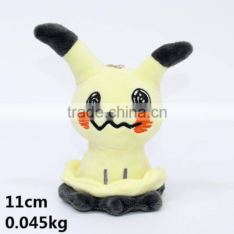 Hot Sale Japanese Cartoon Pokemon Anime Pikachu Cute Kid Plush Toys 11cm