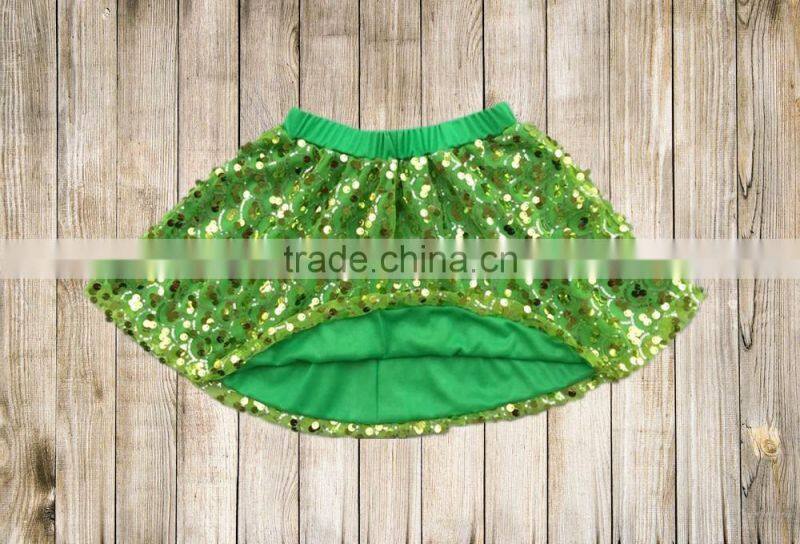 Happy new year style girl wholesale sequin skirts baby kids red girls dress