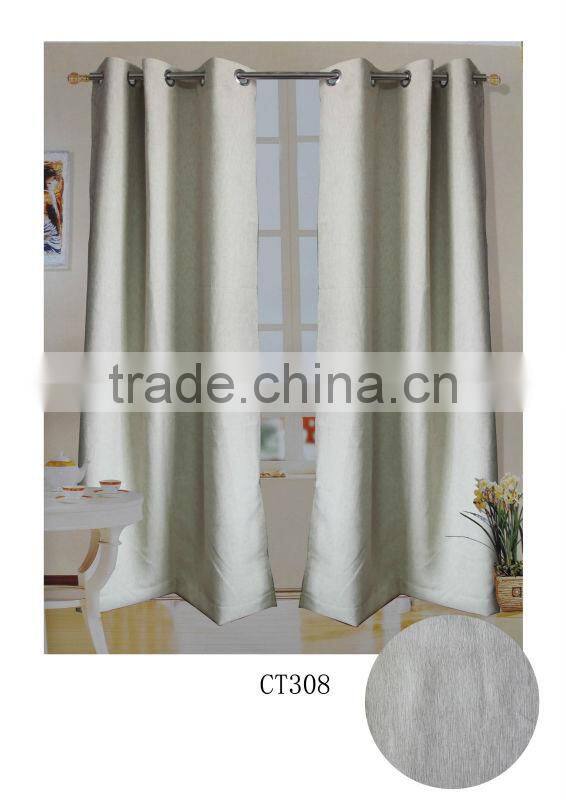100% Polyester Different Color Simple Desigh Living Room Curtain