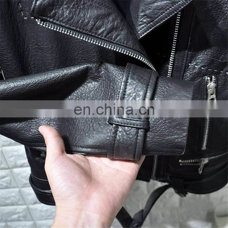 Italian Soft Jacket Genuine Lambskin Leather Slim Leather Jacket Woman Color