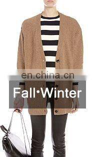 Women Woolen Handmade Kintted Pullover Oversized Chunky Turtleneck Sweater