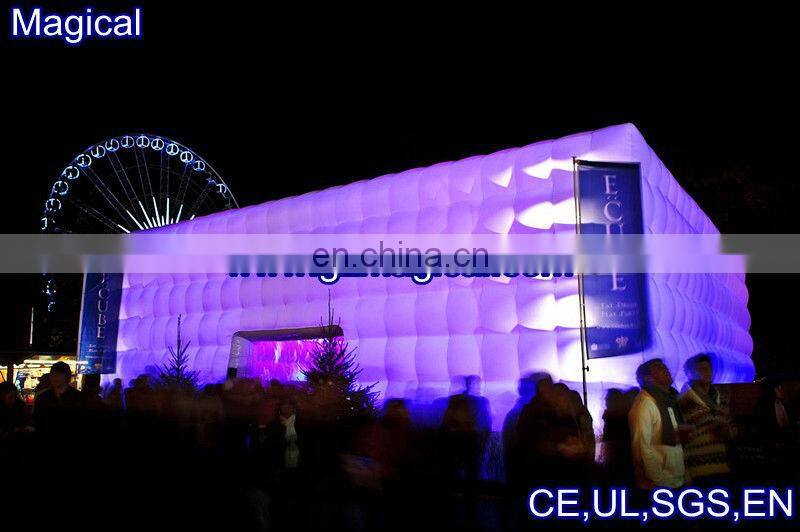 LED Inflatable Exhibition Tent for Promotion