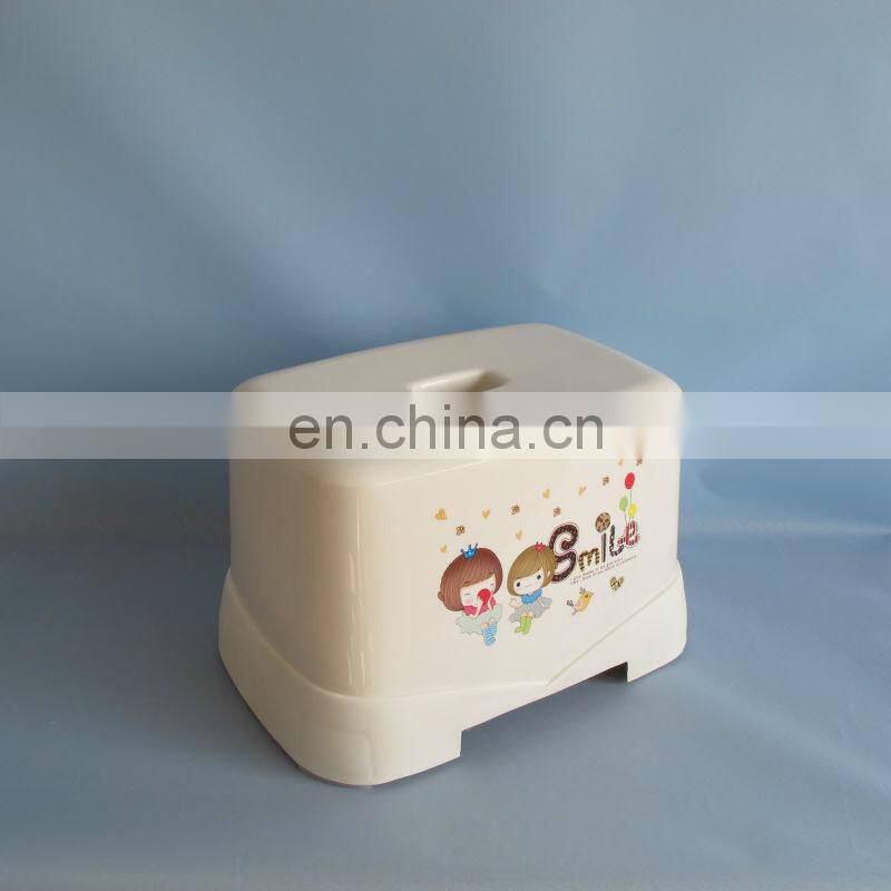 square molded bathroom plastic stool chairs
