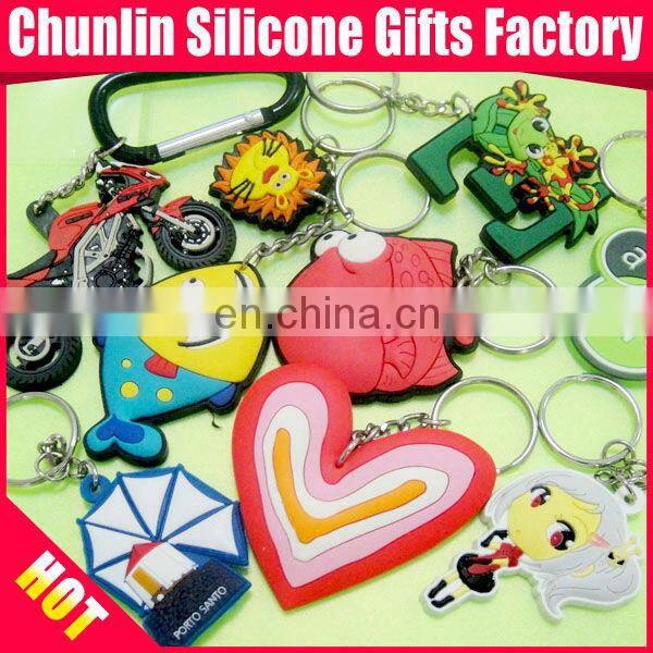 high quality pvc keychain