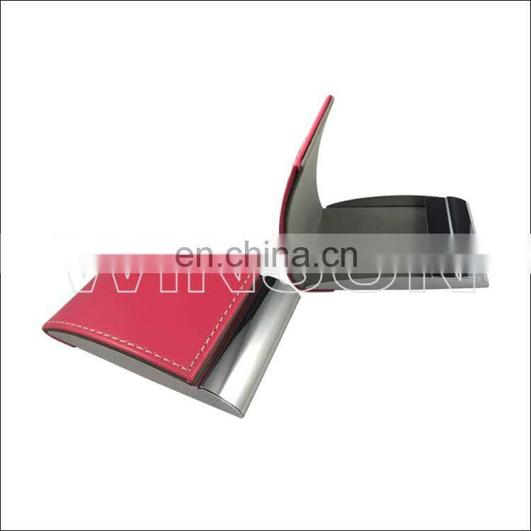 Elegant metal business card holder for men as business gift