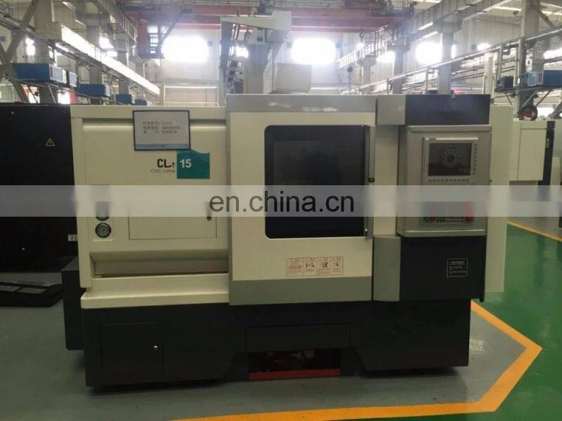 CL15 series slant bed cnc lathe machine with 8 station hydraulic turret