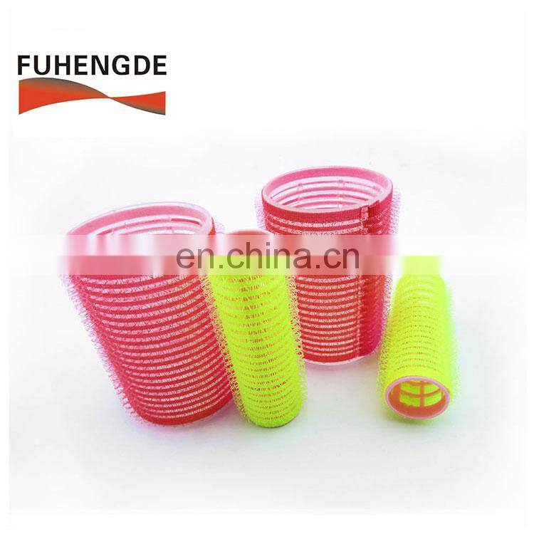 Fashion hair accessories reusable magic curler diy plastic hair roller