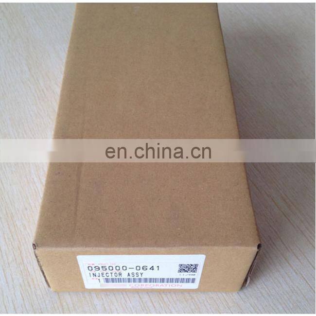 Fuel injector 095000-0641 original common rail injector 23670-27020