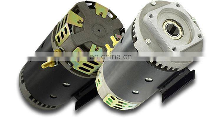 O.D. 142mm 24V 3600w 3000 rpm hydraulic dc pump motor E637