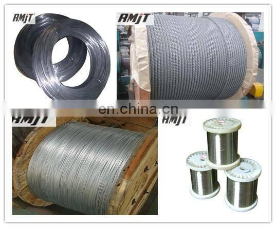 19x7 non-rotating galvanized steel wire rope