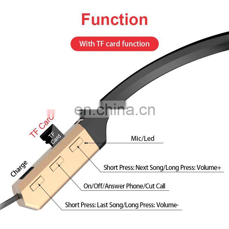 In-Ear Wireless V4.2+EDR Earphones Headphone with Build-in Mic Magnetic Attraction Bluet ooth Earphone