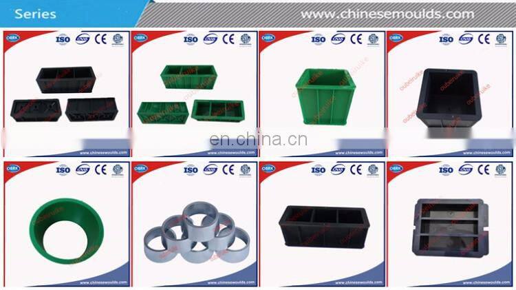 900g 150*150*150 mm ABS Plastic Concrete Single Cube Test Moulds