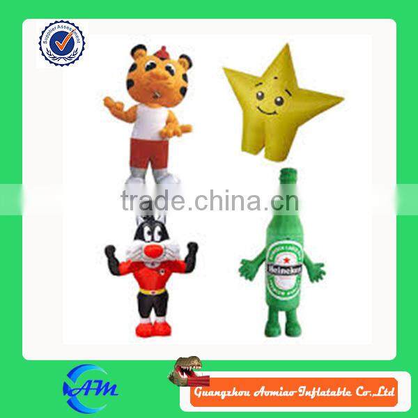 Inflatable moving Santa Clause from Factory Price