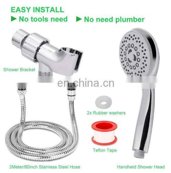 Multifunction Spray Massage Water Saving Bathroom Shower Head Set