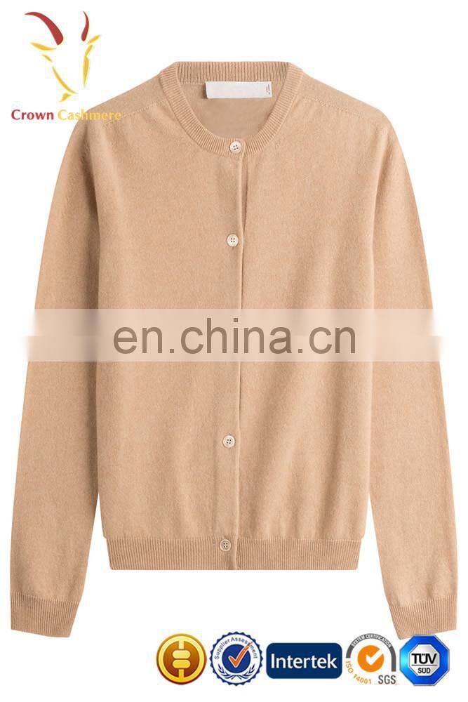 Soft and warm cashmere cardigan sweater for women winter