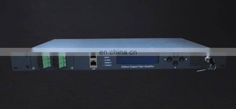 2/4/8 port WDM EDFA Amplifier 1550nm each port output power 15~24dBm
