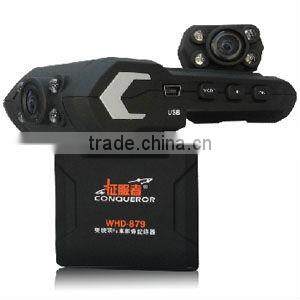 dual camera car dvr WHD-879 from Conqueror