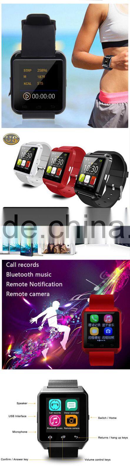 2015 Latest Waterproof Android Smart Watch Phone,New Bluetooth Watch,Bluetooth Watch Phone