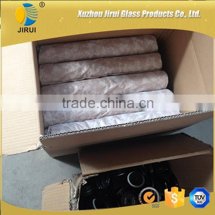 70mm colorful metal lids for mason jar