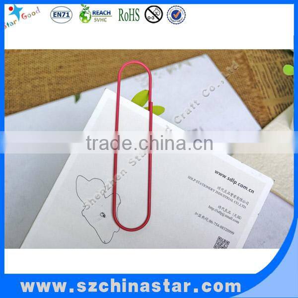 Beautiful design promotional striped paper clips