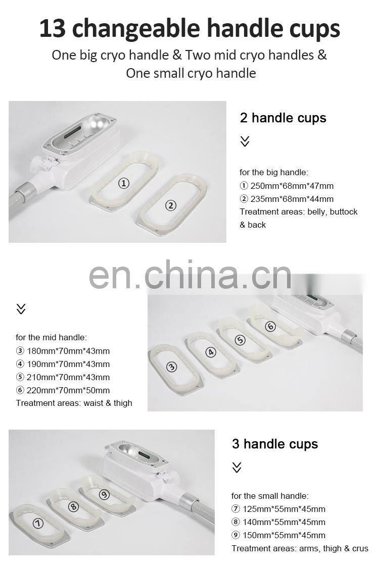 360 Fat Freeze -15 etg50 4s Cyro Fat Freezing Cryolipolysis Equipments