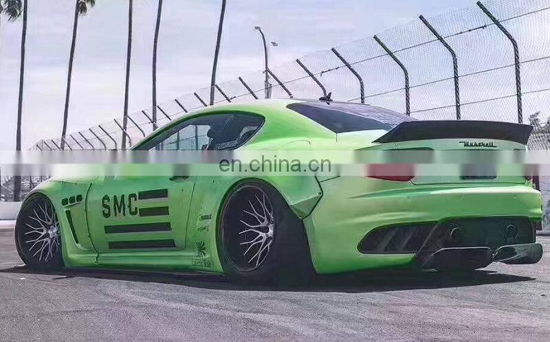 Runde Newest For Maserati GT GTS Modified LB wide body large Body Kit Front Bumper Front Lip Rear Lip Fender Wheel Eyebrow