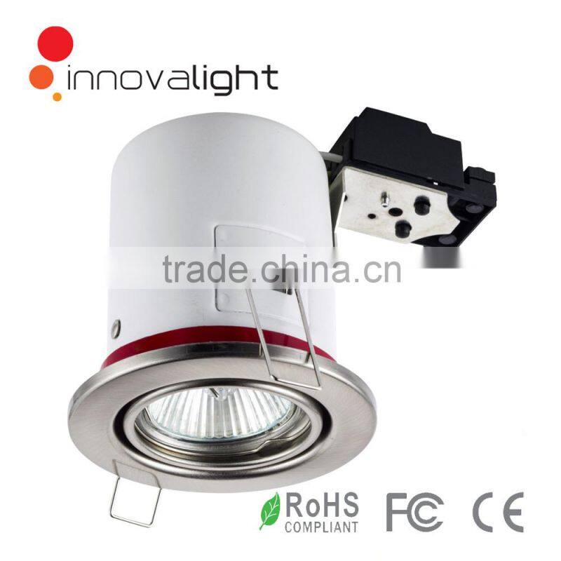 INNOVALIGHT LED GU10 MR16 Round Iron fire rated downlight fixture