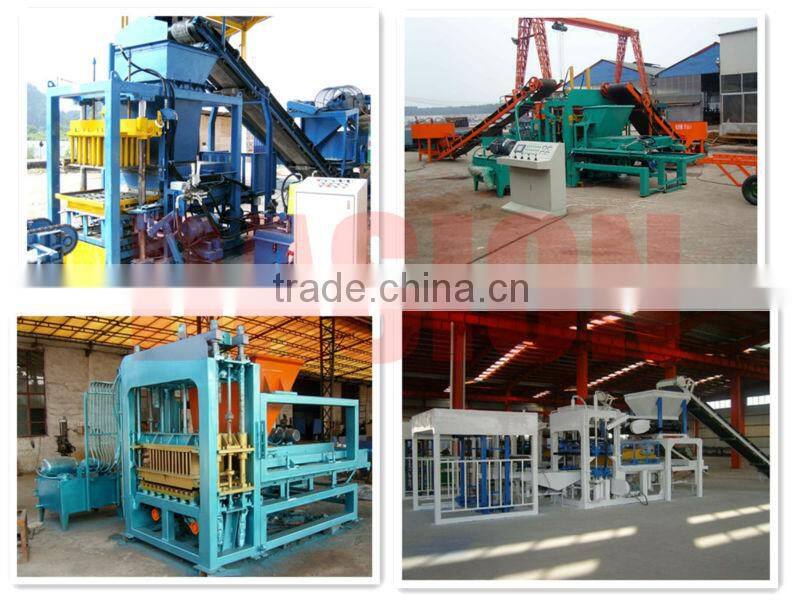 concrete block making machine DS6-15 cement brick maker