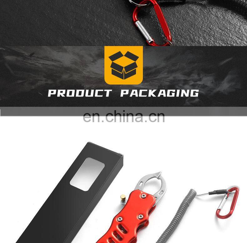 Mini High-quality Fish Lip Grips Outdoor Fishing Pliers Stainless Steel Lip Holders Factory Direct Sales in Many Colors