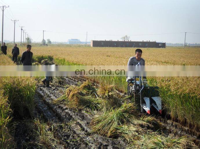 New model 4 wheel wheat and rice reaper binder price