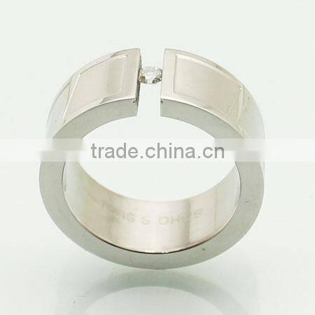 latest cool design cheap wholesale men stainless steel ring directly from factory