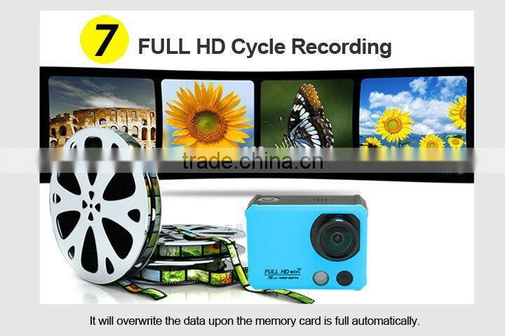 Full HD 4K full hd waterproof 2 inch touch screen wifi sport action camera