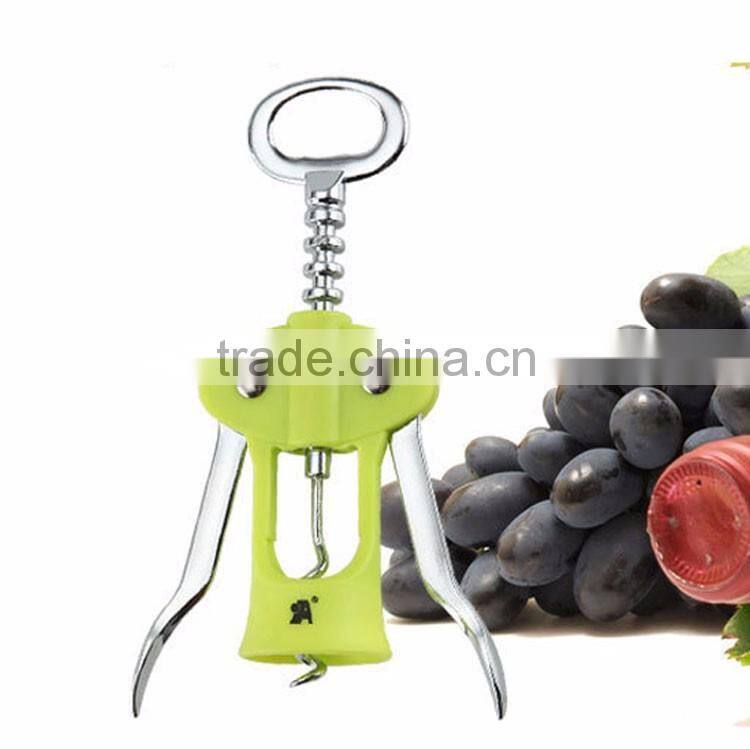 Customized stainless steel wine corkscrew wine opener